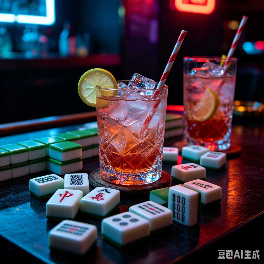 pink crystal mahjong set