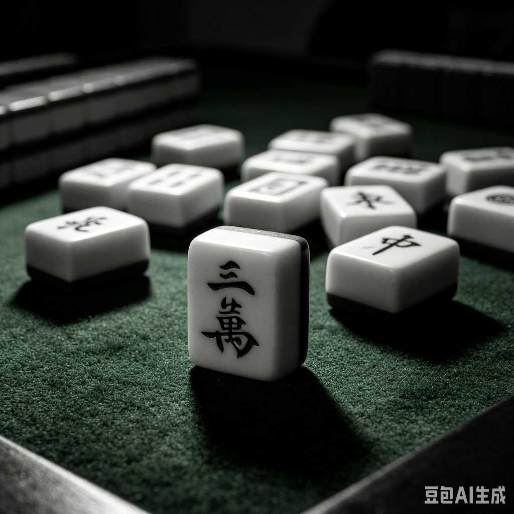 blue mahjong tiles