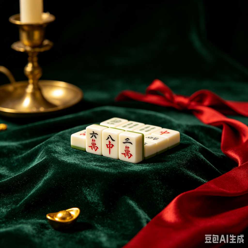 handheld mahjong tiles set