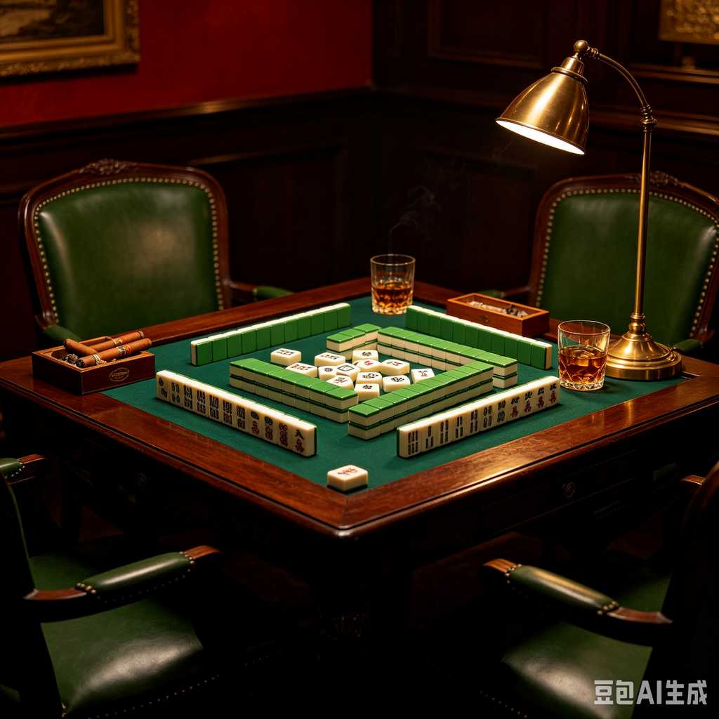 colored mahjong tile racks